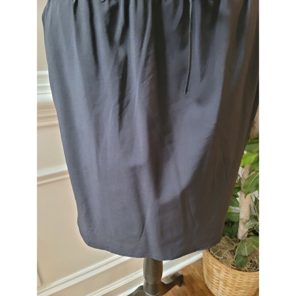 Aryn K Sleeveless Fit Flare Dress Women Medium Black Party Cocktail Formal - Picture 6 of 15